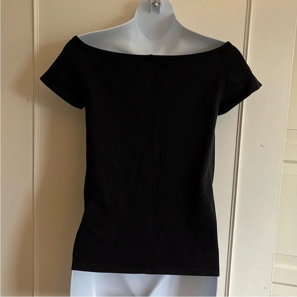 Helmut Lang Women's Open
Boat Neck Top black edgy minimalist size M/L Streetwear - Picture 7 of 10